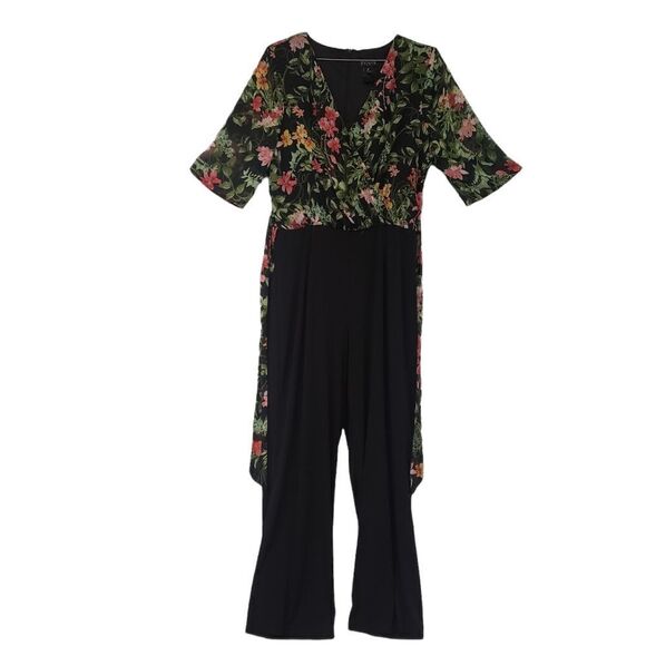 Enfocus Studio Floral Jumpsuit - Picture 1 of 14